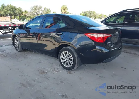 2017 Toyota Corolla Le z USA, uszkodzony, nr VIN 2T1BURHE6HC818688